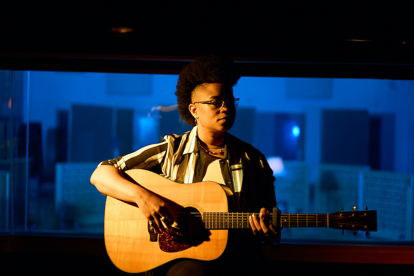 A still shot of Amythyst Kiah from the film 'For Love & Country'