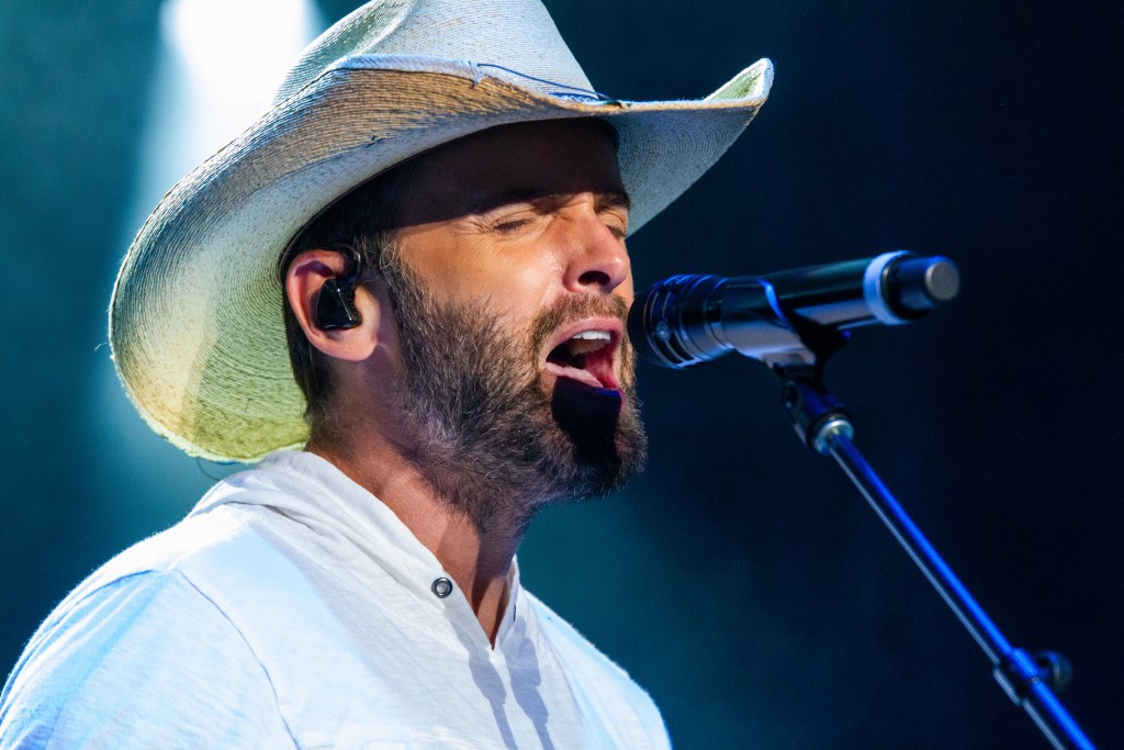 Eight time Canadian Country Music Association award winner and Juno award Winner Recording Artist Dean Brody Performs at the Pacific National Exhibition in Vancouver. 