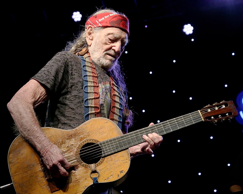 Willie Nelson performs in concert during The Luck Banquet on March 13, 2019 in Luck, Texas. 