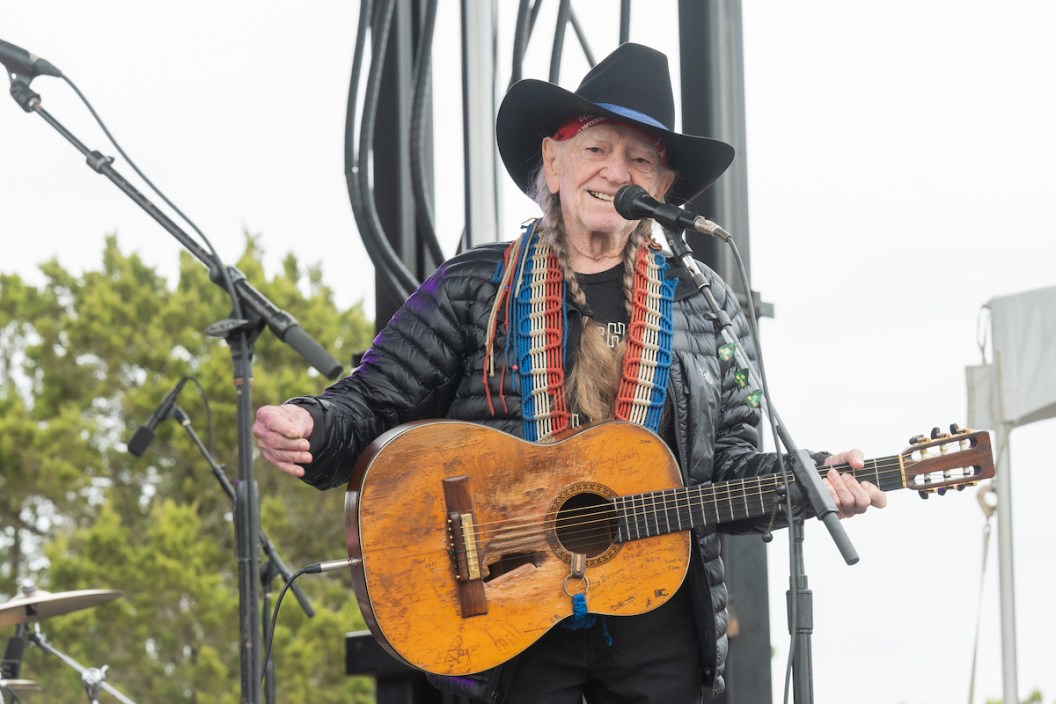 Singer, songwriter and guitarist Willie Nelson performs live on stage at the Luck Reunion on March 17, 2022 in Luck, Texas.