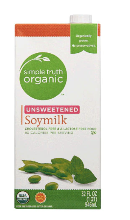 Simple Truth Organic Unsweetened Soymilk