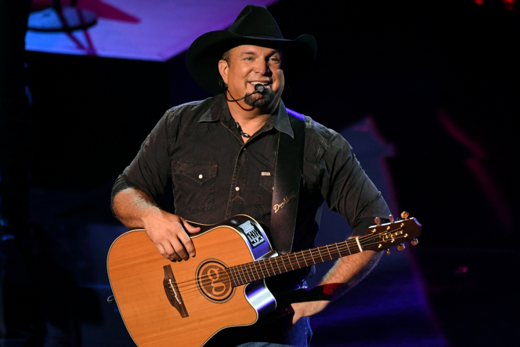 In this image released on October 14, Garth Brooks performs onstage at the 2020 Billboard Music Awards, broadcast on October 14, 2020 at the Dolby Theatre in Los Angeles, CA.