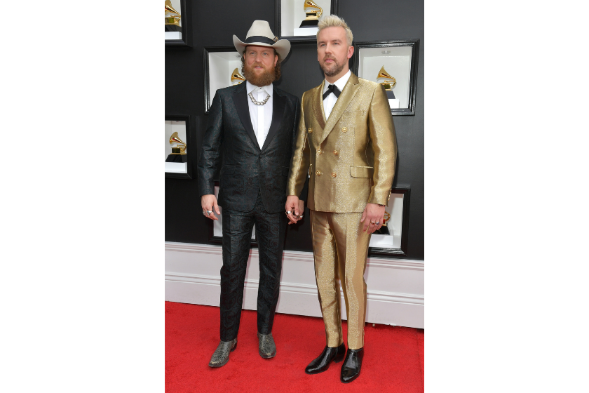 Brothers Osborne attends the 64th Annual GRAMMY Awards at MGM Grand Garden Arena 