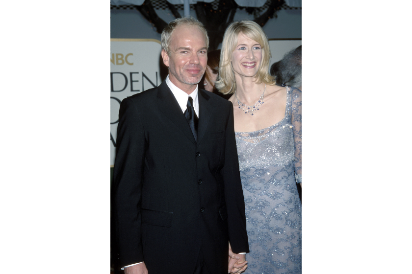 Billy Bob Thornton & Laura Dern during The 56th Annual Golden Globe Awards