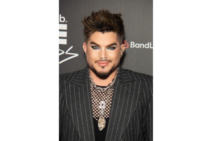 Adam Lambert attends the BandLab NME Awards 2022 at O2 Academy Brixton on March 2, 2022 in London, England