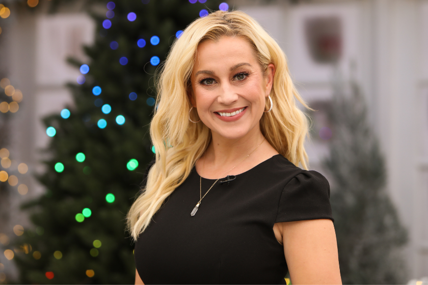 Singer / Actress Kellie Pickler visits Hallmark Channel's "Home & Family" at Universal Studios Hollywood on November 05, 2019 in Universal City, California