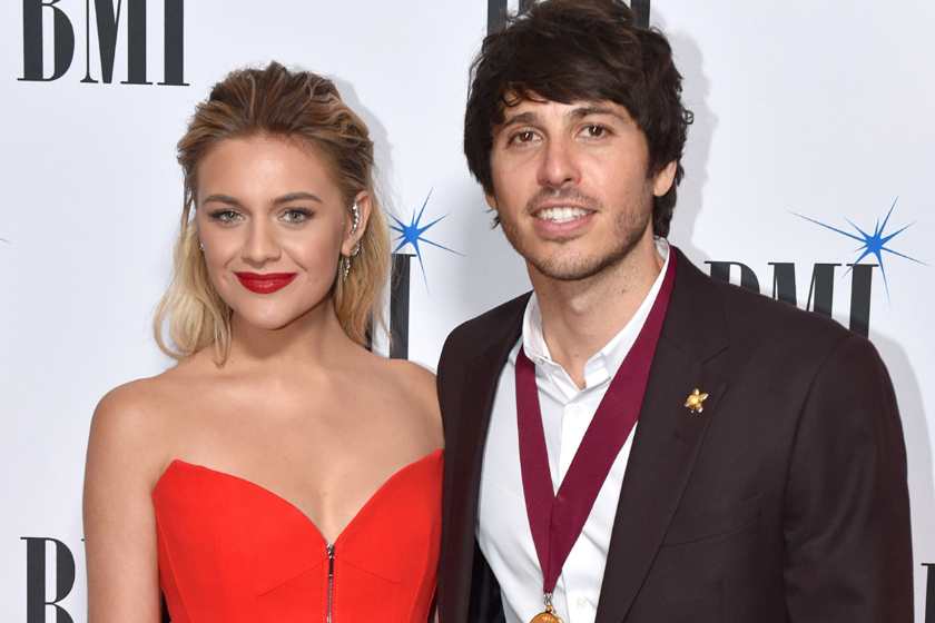  Kelsea Ballerini and Morgan Evans attend as BMI presents Dwight Yoakam with President's Award at 67th Annual Country Awards Dinner at BMI on November 12, 2019 in Nashville, Tennessee