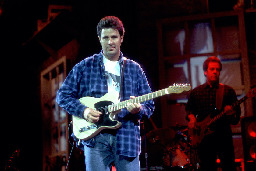 MILWAUKEE, Wi  - JULY 10: Vince Gill at Summerfest on July 10, 1995 in Milwaukee, Wisconsin.  