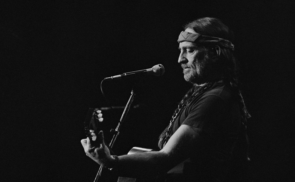 Willie Nelson Playing Guitar