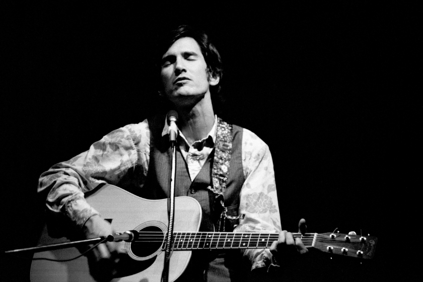 Singer-songwriter Townes Van Zandt performs at The Last Resort on February 6, 1973 in Athens, Georgia