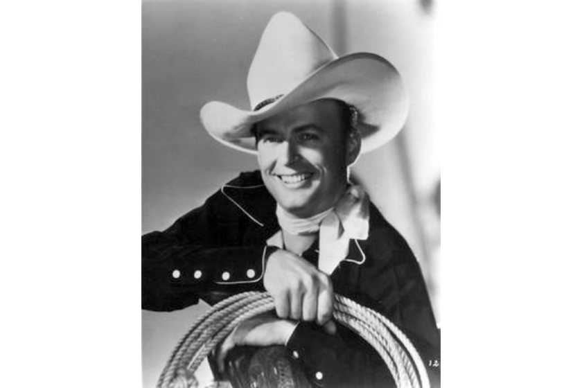 Bob Baker (1910-1975), a singer who had several starring roles as a singing cowboy in the late 1930s.