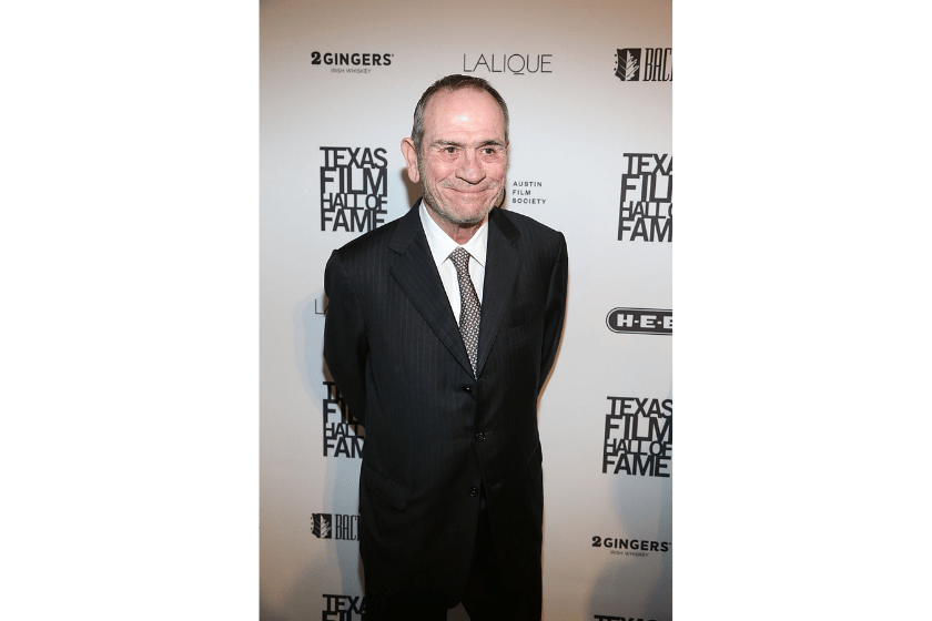 Tommy Lee Jones poses on the red carpet during the Austin Film Society's 15th Annual Texas Film Awards at Austin Studios on March 12, 2015 in Austin, Texas