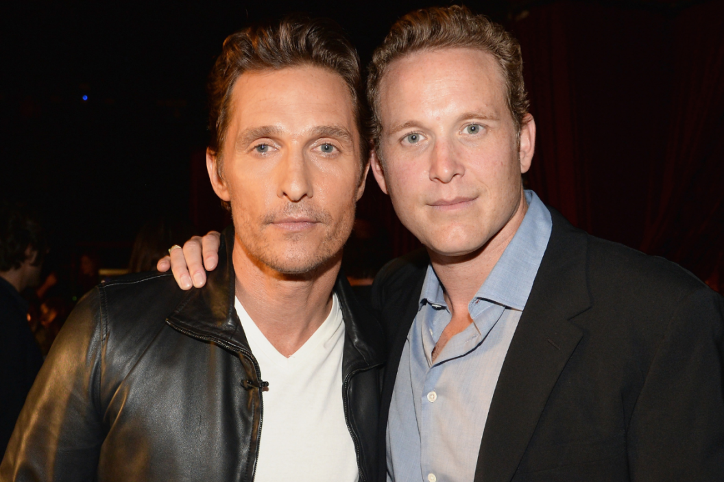 Actors Matthew McConaughey and Cole Hauser attend Spike TV's "Guys Choice 2014" at Sony Pictures Studios on June 7, 2014 in Culver City, California