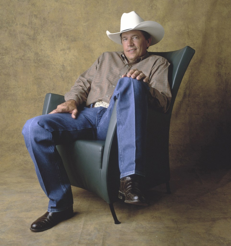 SInger George Straight poses for a photograph June 1998 in Atlanta, GA.