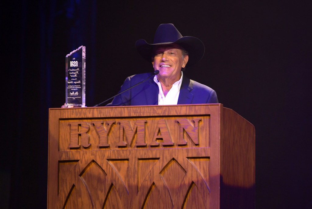 NASHVILLE, TENNESSEE - SEPTEMBER 17: George Strait attends the 2019 Nashville Songwriters Awards at Ryman Auditorium on September 17, 2019 in Nashville, Tennessee. 