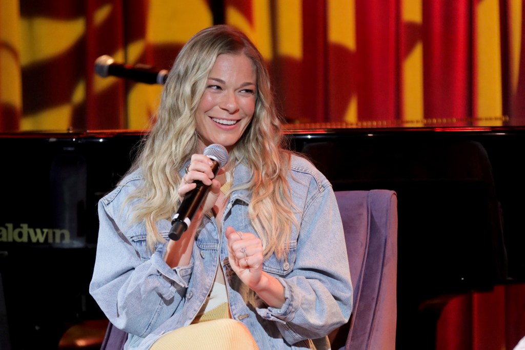 LOS ANGELES, CALIFORNIA - MAY 31: LeAnn Rimes speaks onstage at An Evening With LeAnn Rimes at The GRAMMY Museum on May 31, 2022 in Los Angeles, California.
