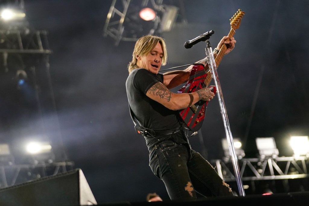 NASHVILLE, TENNESSEE - JUNE 09: Keith Urban performs during Day 1 of CMA Fest 2022 at Nissan Stadium on June 09, 2022 in Nashville, Tennessee. 