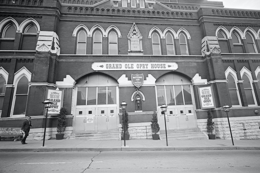 (Original Caption) 10/25/1970- Nashville, TN- Since 1925, Ryman Auditorium has been the "home" of the Grand Ole Opry and the national headquarters of foot-stomping, tear-jerking country music. By the spring of 1972, the red brick walls and stained glass windows will cease to echo the sounds of western music. At that time, not too far away, will be the new Opry House, surrounded by a series of specialty shops, restaurants, a motel and rides for the kids.
