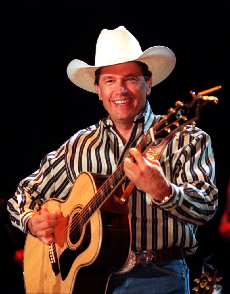 ?-Country music legend George Strait headlines the country music festival held Saturday night at Edison Field. Other performers included Faith Hill, John Micheal Montgomery and Tim McGraw.