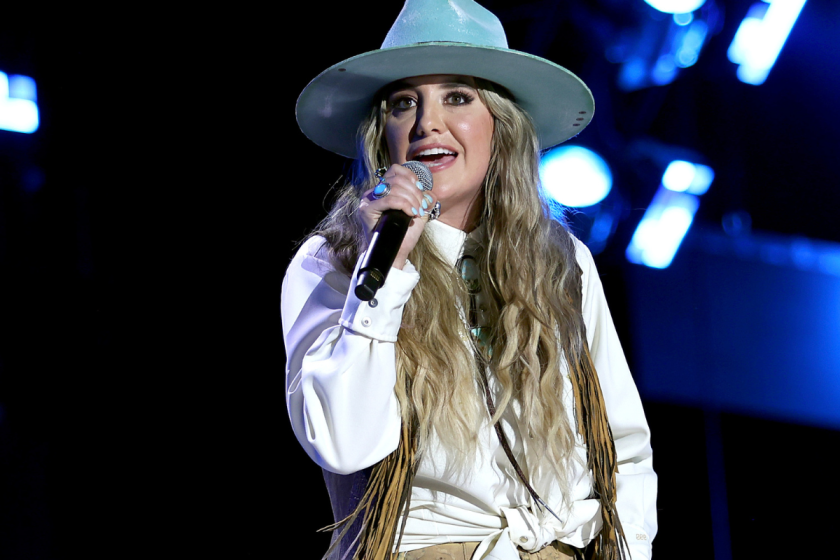 Lainey Wilson performs during day 2 of CMA Fest 2022 at Nissan Stadium on June 10, 2022 in Nashville, Tennessee.