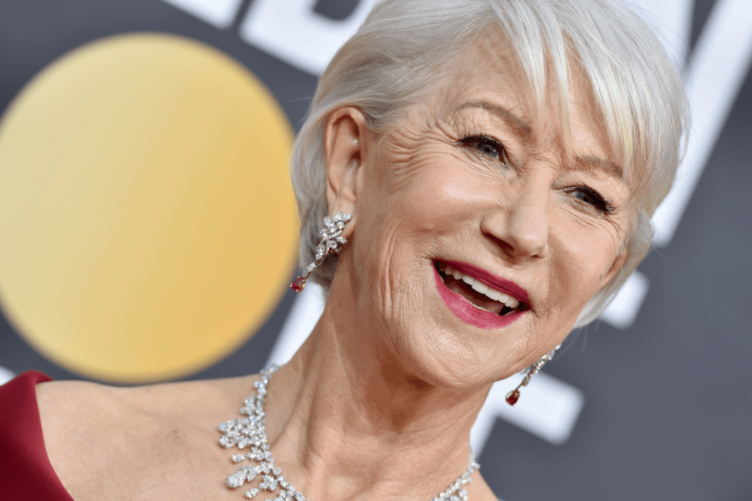 Helen Mirren attends the 77th Annual Golden Globe Awards at The Beverly Hilton Hotel on January 05, 2020 in Beverly Hills, California