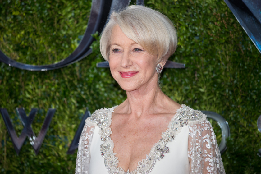 Actress Helen Mirren attends the American Theatre Wing's 69th Annual Tony Awards at Radio City Music Hall on June 7, 2015 in New York City