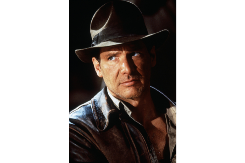 American actor Harrison Ford as the eponymous archaeologist in a publicity still for the film 'Indiana Jones and the Last Crusade', 1989
