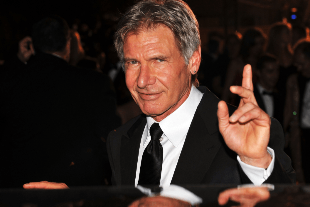 Actor Harrison Ford departs after the Indiana Jones and The Kingdom of The Crystal Skull Premiere at the Palais des Festivals during the 61st International Cannes Film Festival on May 18 , 2008 in Cannes, France