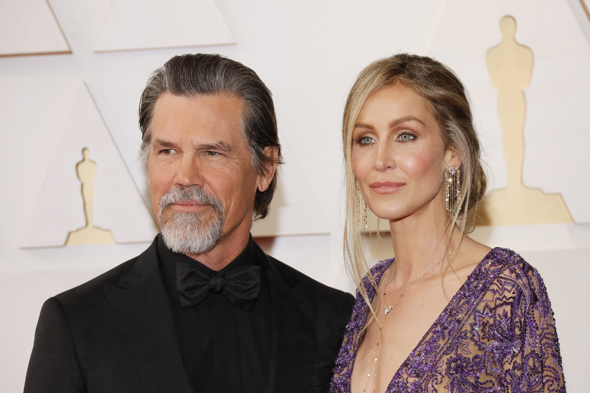  Josh Brolin and Kathryn Boyd Brolin attend the 94th Annual Academy Awards at Hollywood and Highland on March 27, 2022 in Hollywood, California