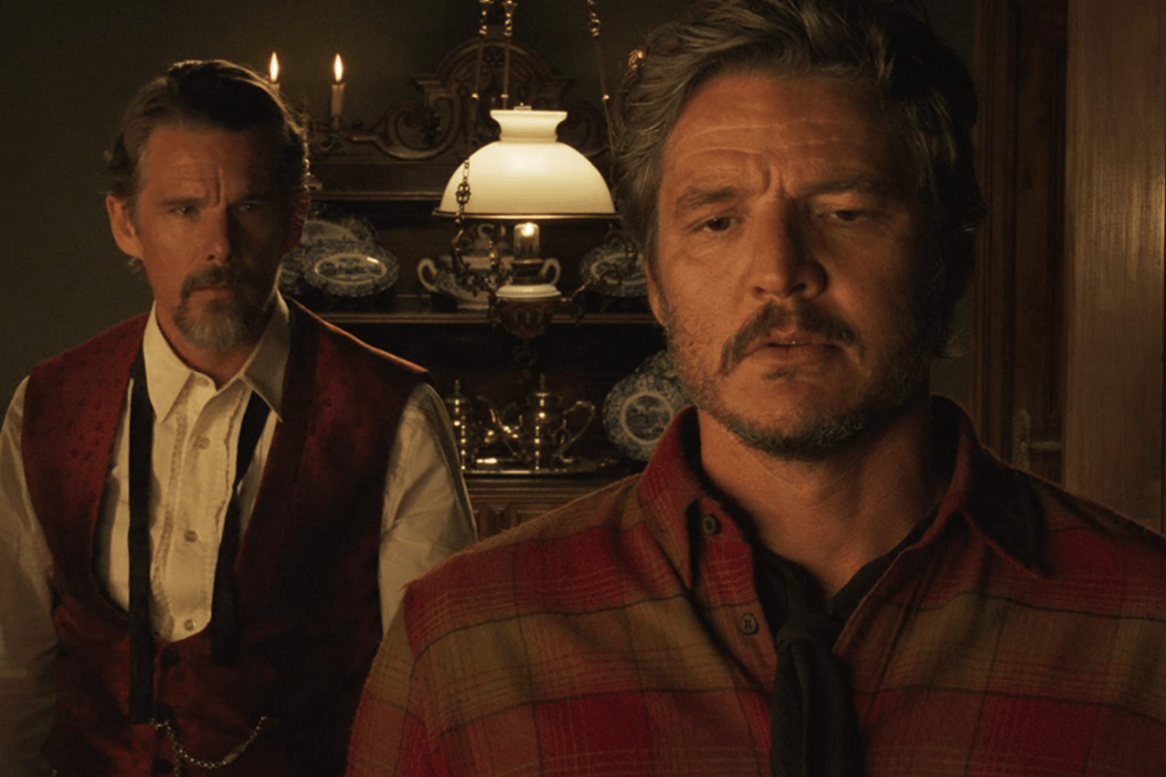 Ethan Hawke and Pedro Pascal in Strange Way of Life (2023)