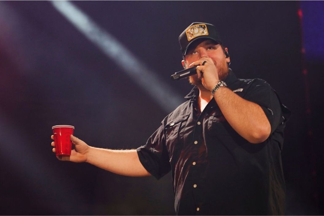 Luke Combs performs at the Concerts for Conservation as a part of the Bass Pro Shops World’s Fishing Fair in Springfield, Missouri on March 31, 2022 (