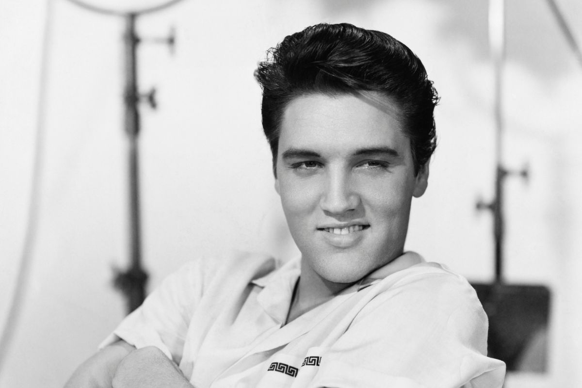Elvis Presley on the Set of King Creole