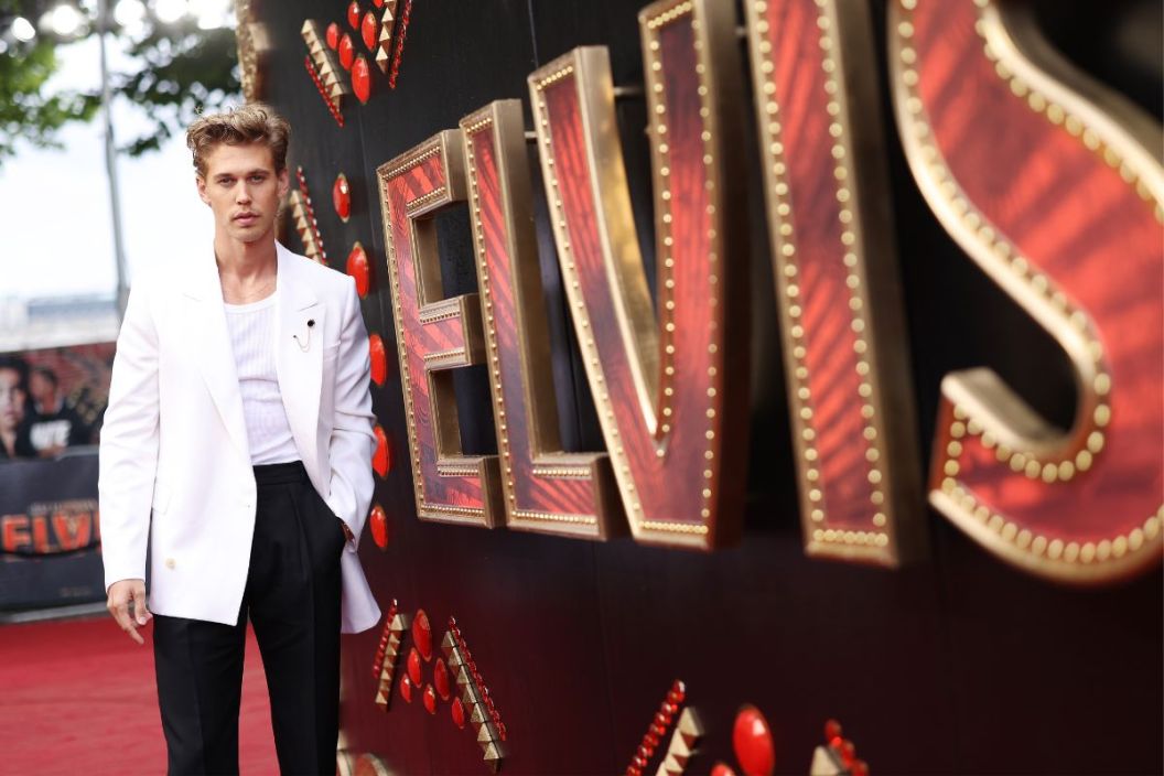 LONDON, ENGLAND - MAY 31: Austin Butler attends the "Elvis" UK special screening at BFI Southbank on May 31, 2022 in London, England.