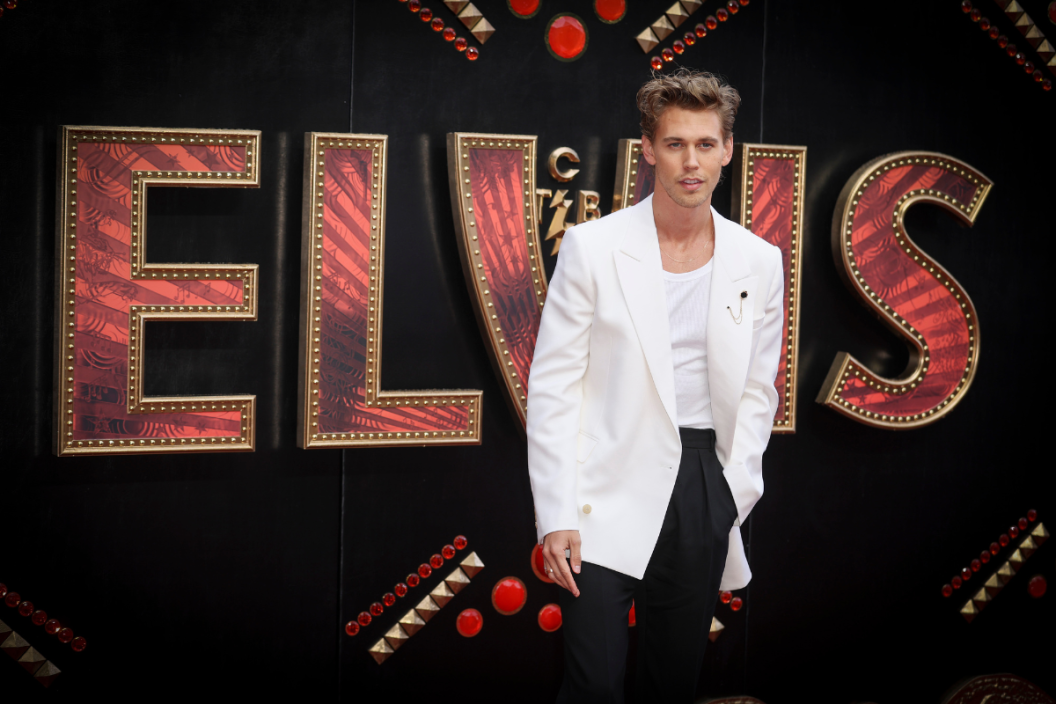 Austin Butler attends the Elvis" UK Special Screening at BFI Southbank on May 31, 2022 in London, England