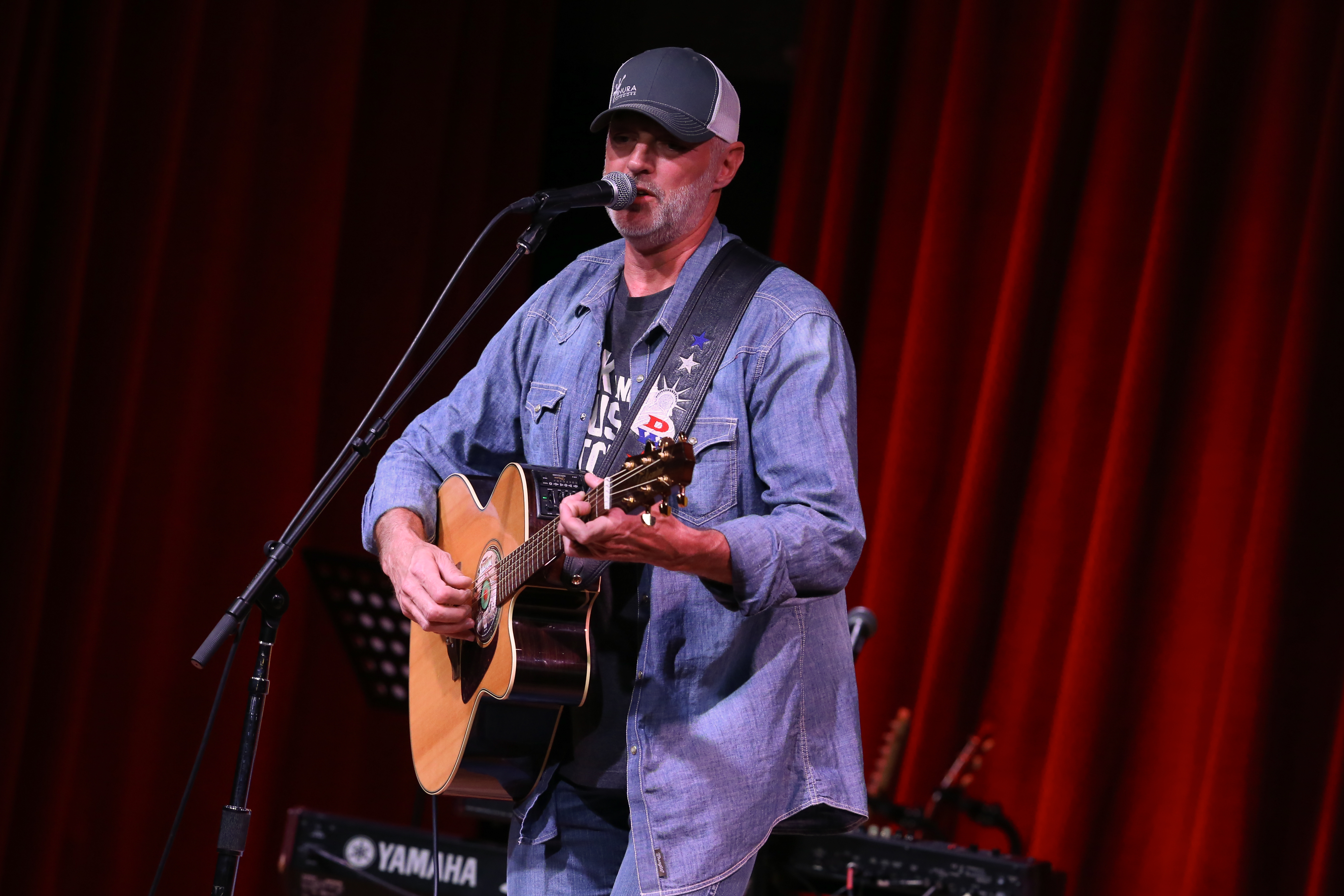 NASHVILLE, TENNESSEE - APRIL 23: Singer Darryl Worley performs during 