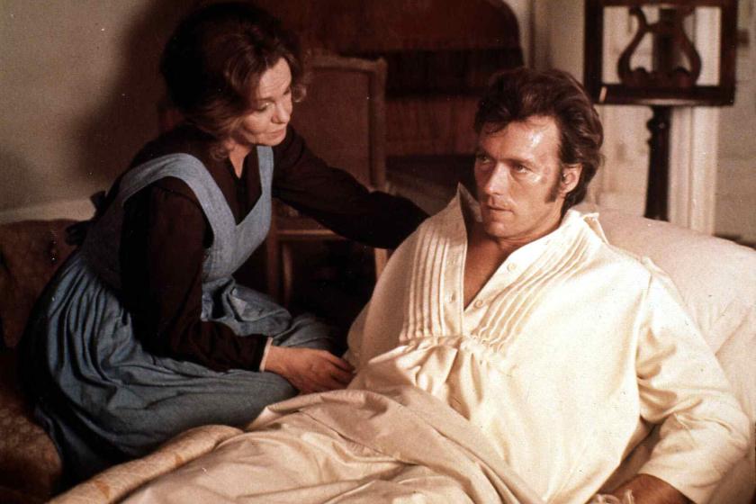 Geraldine Page and Clint Eastwood in "The Beguiled"