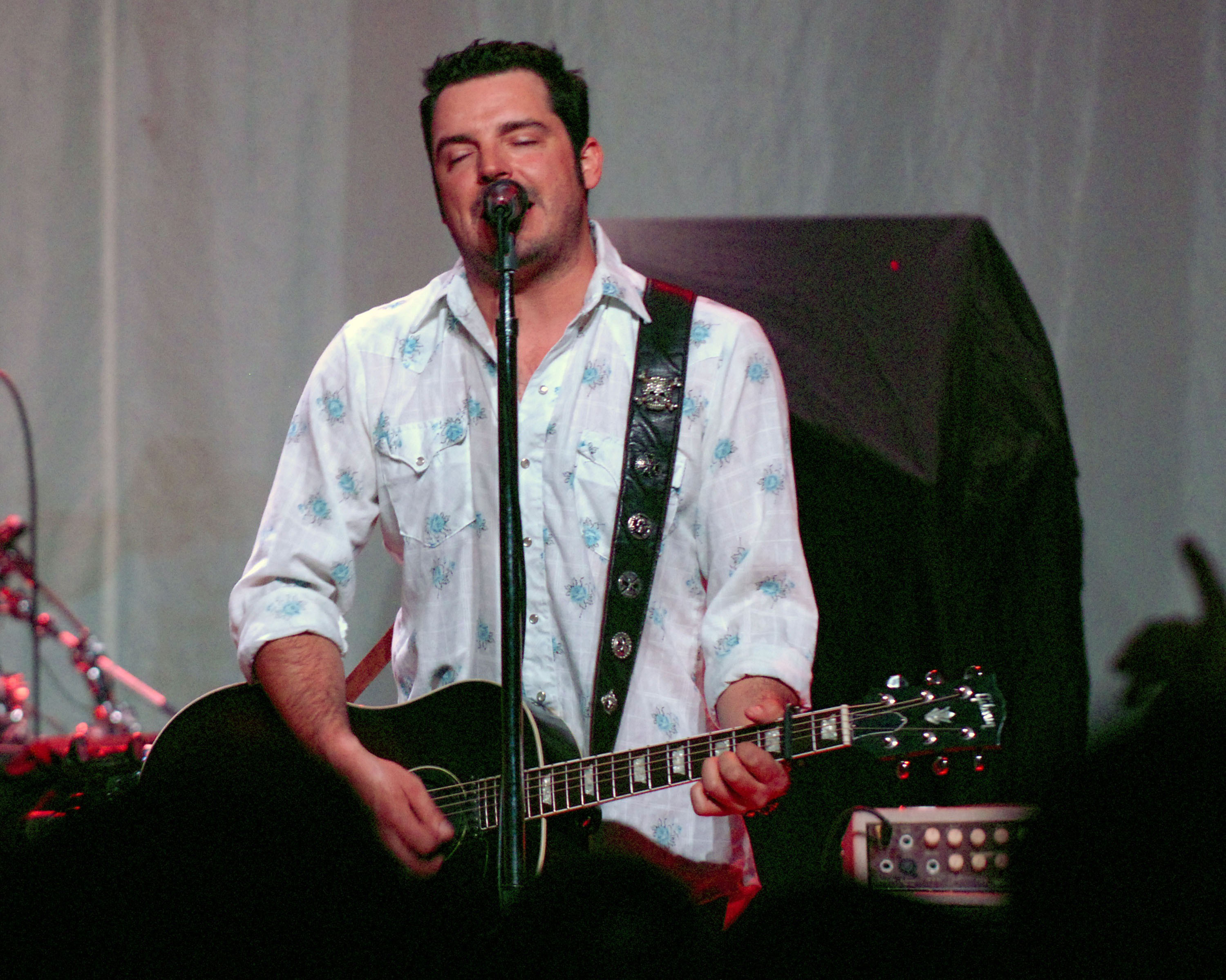 Willy Braun of Reckless Kelly performs at Buckhead Theatre on March 25, 2011 in Atlanta, Georgia. 
