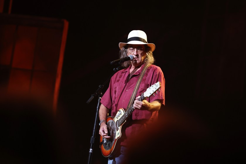 NASHVILLE, TENNESSEE - SEPTEMBER 14: James McMurtry performs onstage during the 2022 Americana Honors & Awards at Ryman Auditorium on September 14, 2022 in Nashville, Tennessee