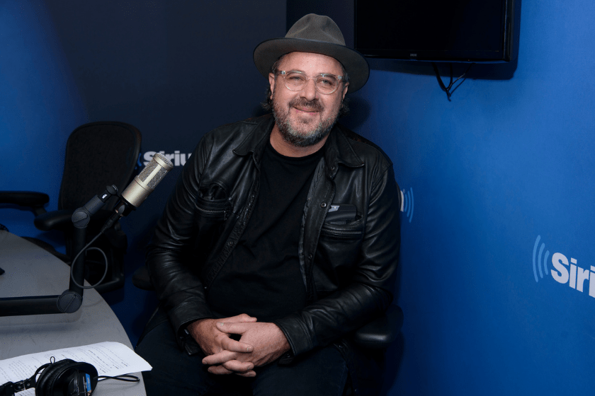  Vince Gill visits at SiriusXM Studio on April 28, 2016 in New York City
