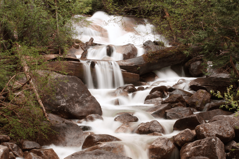 Shannon Falls, British Columbia - stock photo