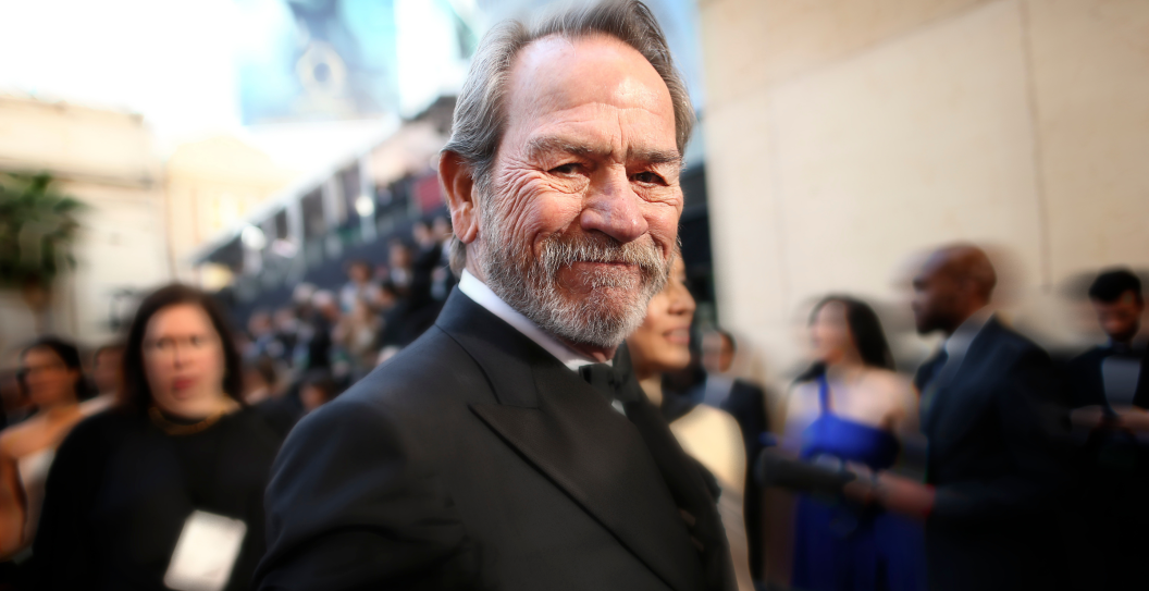 Actor Tommy Lee Jones arrives at Hollywood & Highland Center on February 24, 2013 in Hollywood, California