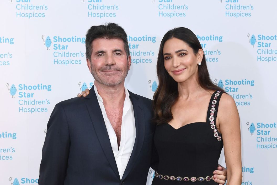Simon Cowell and Lauren Silverman attend the Shooting Star Ball in aid of Shooting Star Children's Hospices at the Royal Lancaster Hotel on November 12, 2021 in London, England.