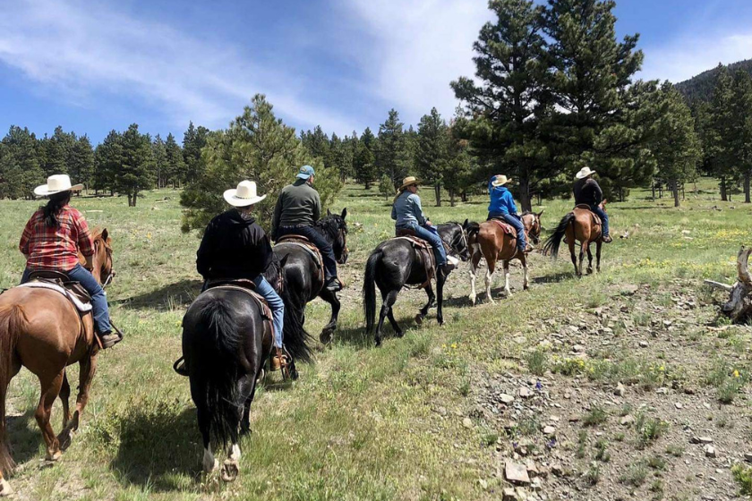 Blacktail ranch horse ride