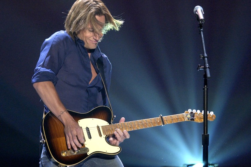 Keith Urban performs "Raining on Sunday" at the 38th Annual Academy of Country Music