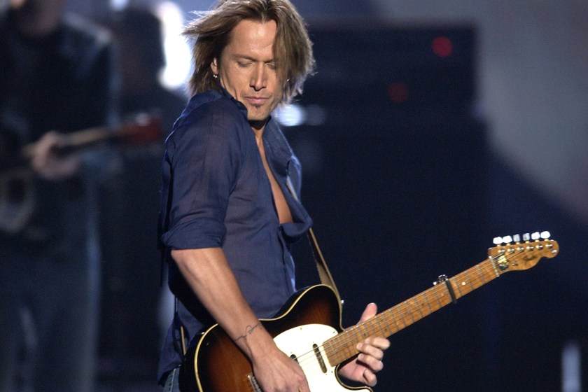 Keith Urban performs "Raining on Sunday" at the 38th Annual Academy of Country Music 