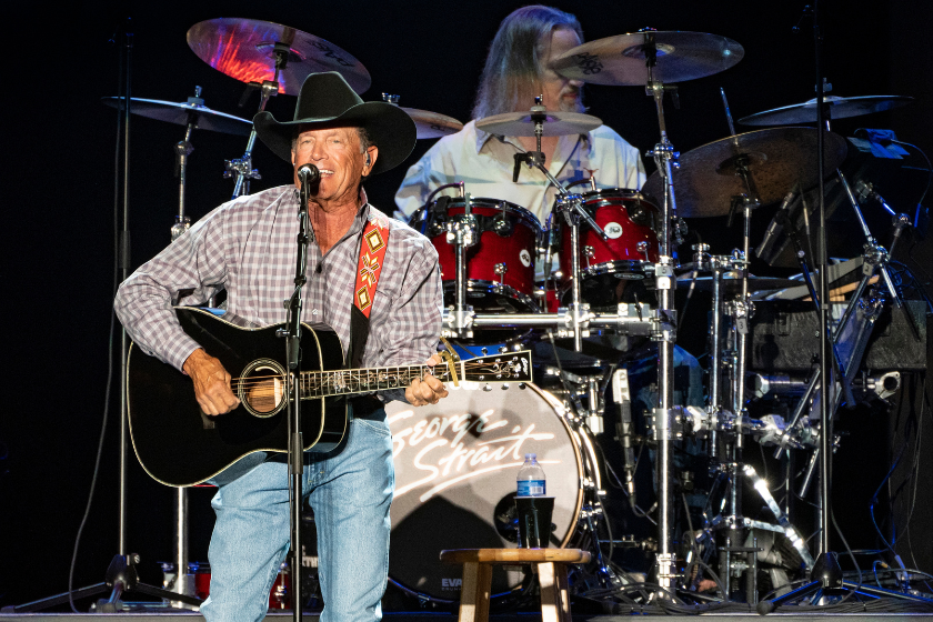 George Strait performs during Austin City Limits Music Festival at Zilker Park on October 08, 2021 in Austin, Texas