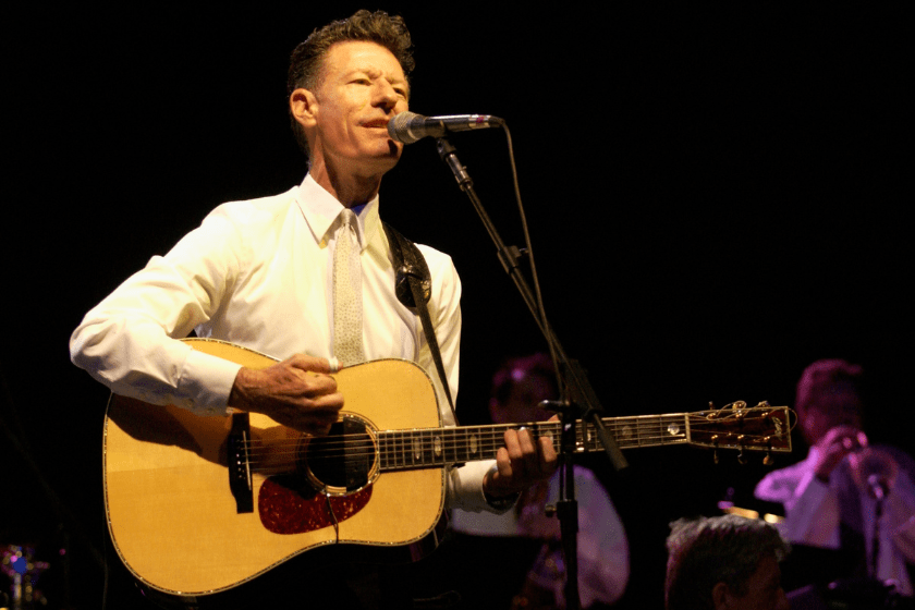  Lyle Lovett performs as part of the Austin City Limits Music Festival at Zilker Park on September 23, 2005 in Austin Texas