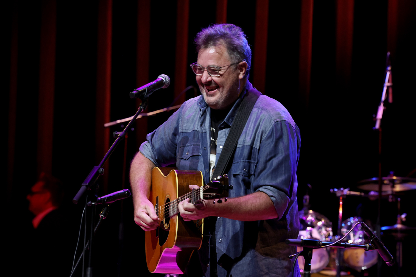 Vince Gill performs for Western Edge: Los Angeles Country-Rock in concert at Country Music Hall of Fame and Museum on September 30, 2022 in Nashville, Tennessee