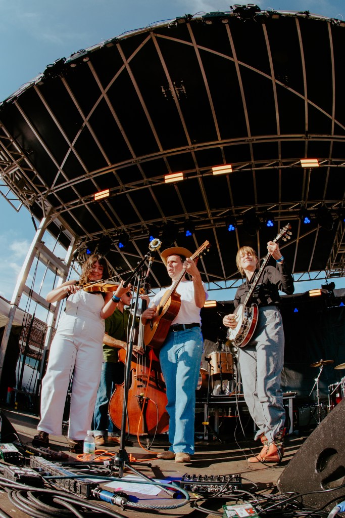 Bill and the Belles onstage at Bristol Rhythm and Roots