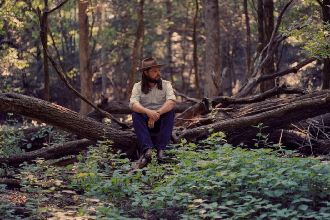 Caleb Caudle poses outdoors